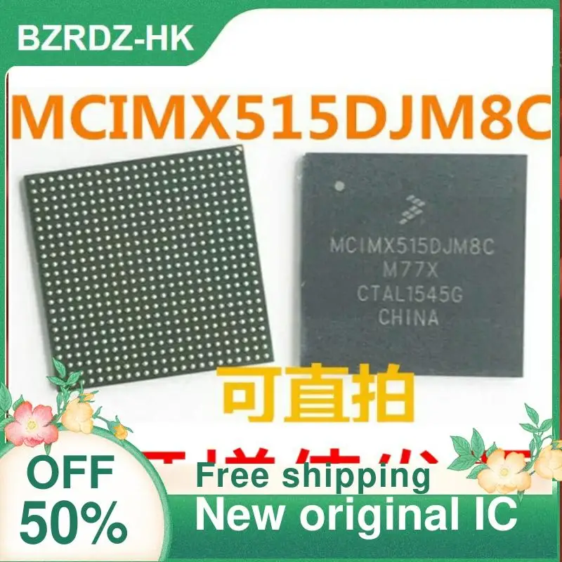 2-5 unids/lote MCIMX515DJM8C MCIMX515 BGA nuevo y original IC
