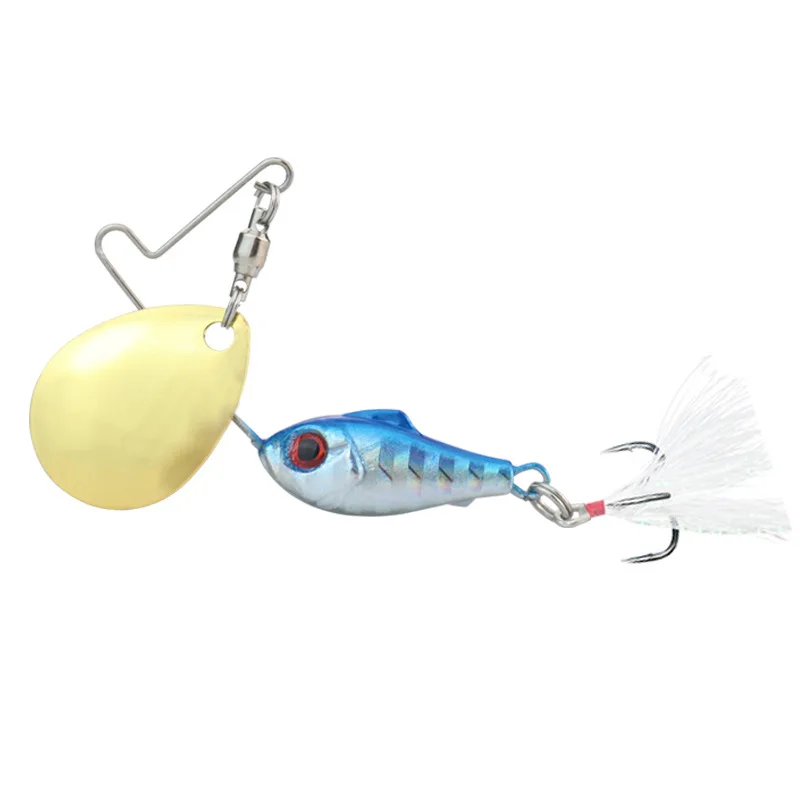 Fishing Lure 360 Degree Rotation Compound Bait 12g Spinner Baits Artificial Lures Spinnerbait 1 Piece Sale