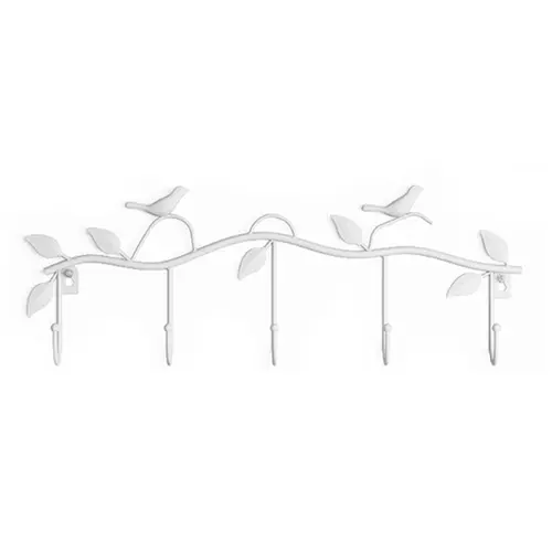 Birds Metal Wall Coat Rack and Hat Rack Multi-Function Mounted Hook Hangers For Livingroom Bedroom Decorative Hook Up Floor - Image 9