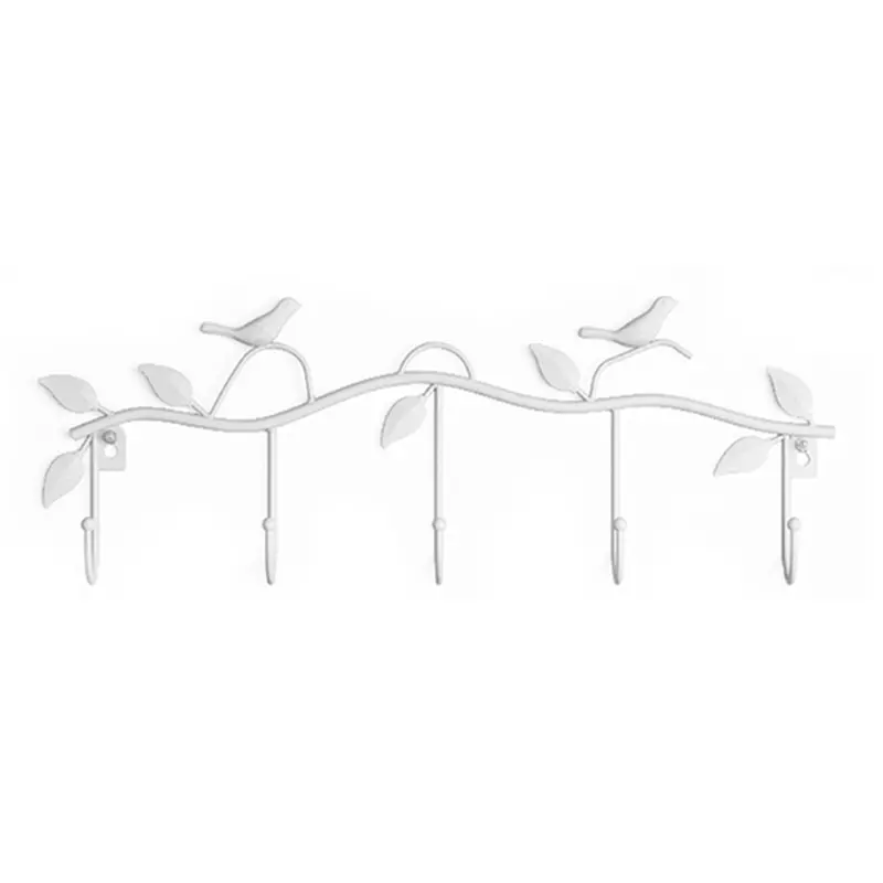 Birds Metal Wall Coat Rack and Hat Rack Multi-Function Mounted Hook Hangers For Livingroom Bedroom Decorative Hook Up Floor - Image 9