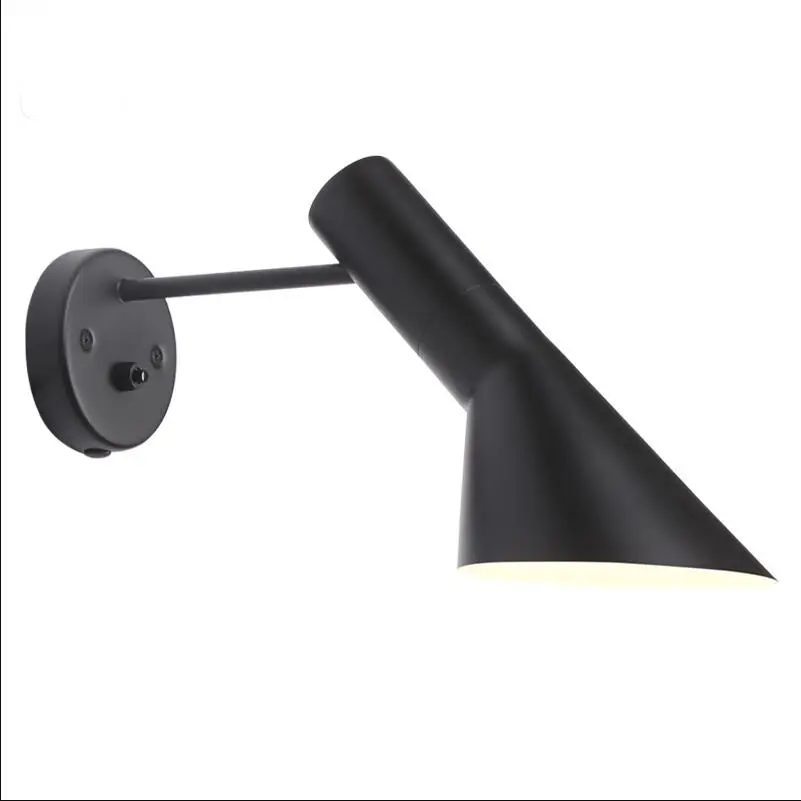 Nordic Indoor Bedside Wall Lamps with Plug Modern Bedroom Living Room Decoration Wall Sconce Lights 220V E27 Wall Decor Lighting