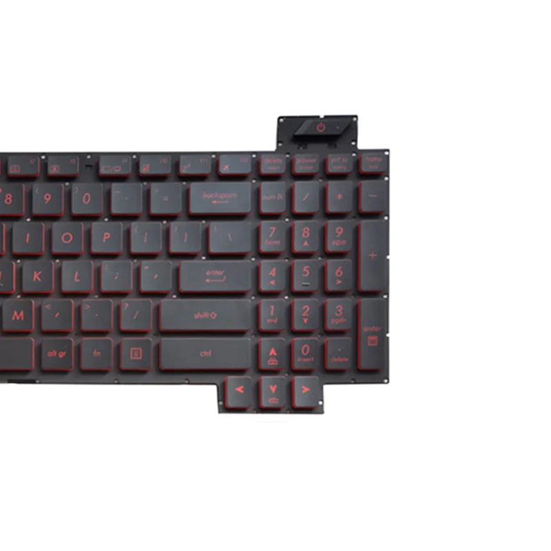 Original Hot For Asus TUF Gaming FX504 FX504GE FX504GD FX504GD-AH51 FX504GD-ES51 FX504GD-NH51 FX504GD-RS51 US Backlit Keyboard