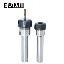 C6 C8 C10 C12 C16 C20 ER8 ER11 ER16 ER20 ER25 Chuck Deep Processing Straight Shank Extension Rod Collet Chuck for CNC Milling