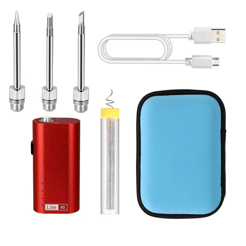 Strumento di saldatura USB 5V saldatore elettrico ricarica wireless saldatore elettrico portatile con ricarica interfaccia Android