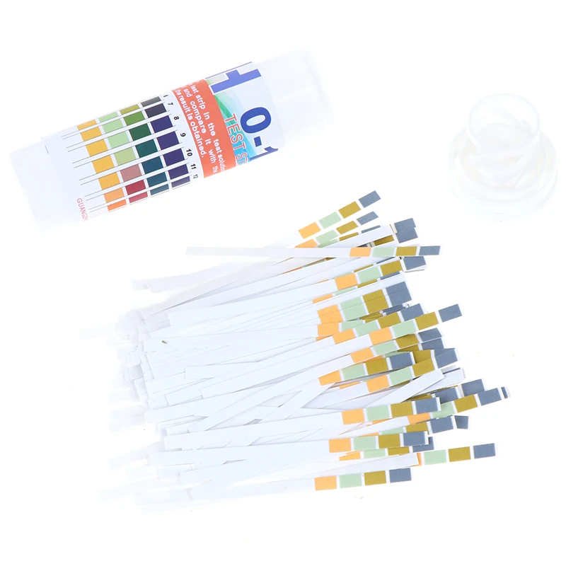 150 Strips Gebotteld Ph Test Strip Volledige Bereik 0-14 Ph Zuur Alkalisch Indicator Urine Speeksel Universele