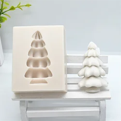 Luyou 3D Christmas Tree Silicone Resin Molds Pastry Fondant Mould Wedding Cake Decoration Tools Kitchen Baking Accessories FM006