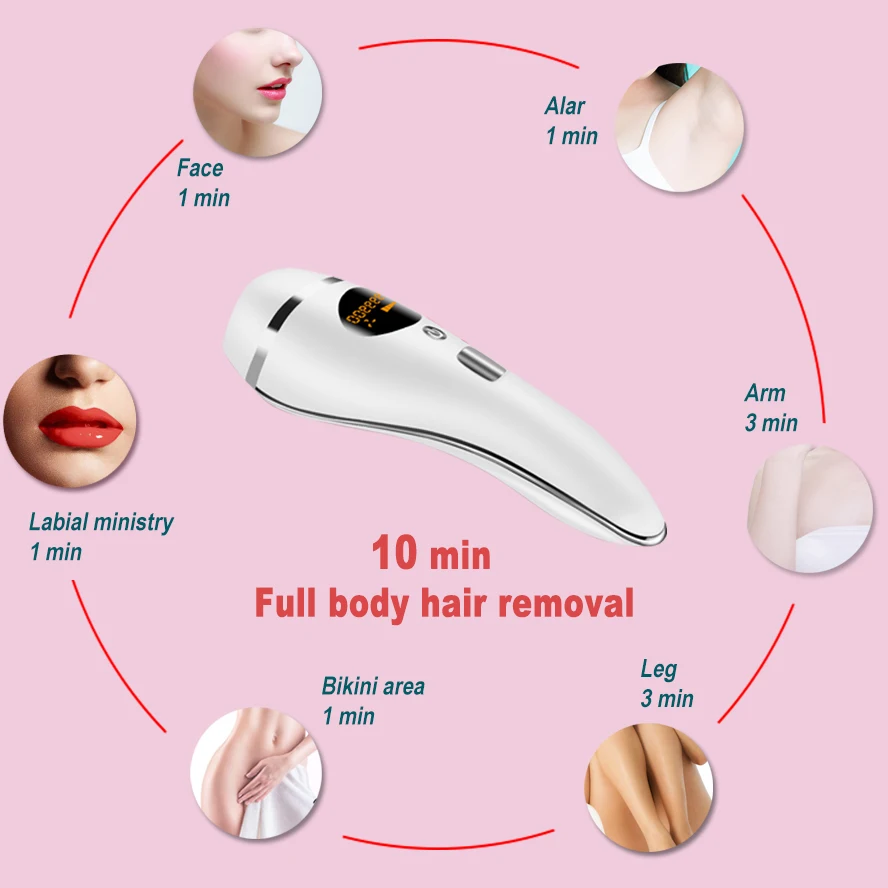 999999 IPL лазерная машина для удаления волос Профессиональный Перманентный эпилятор для лица эпиляция для лица эпилятор для зон бикини лазерн...