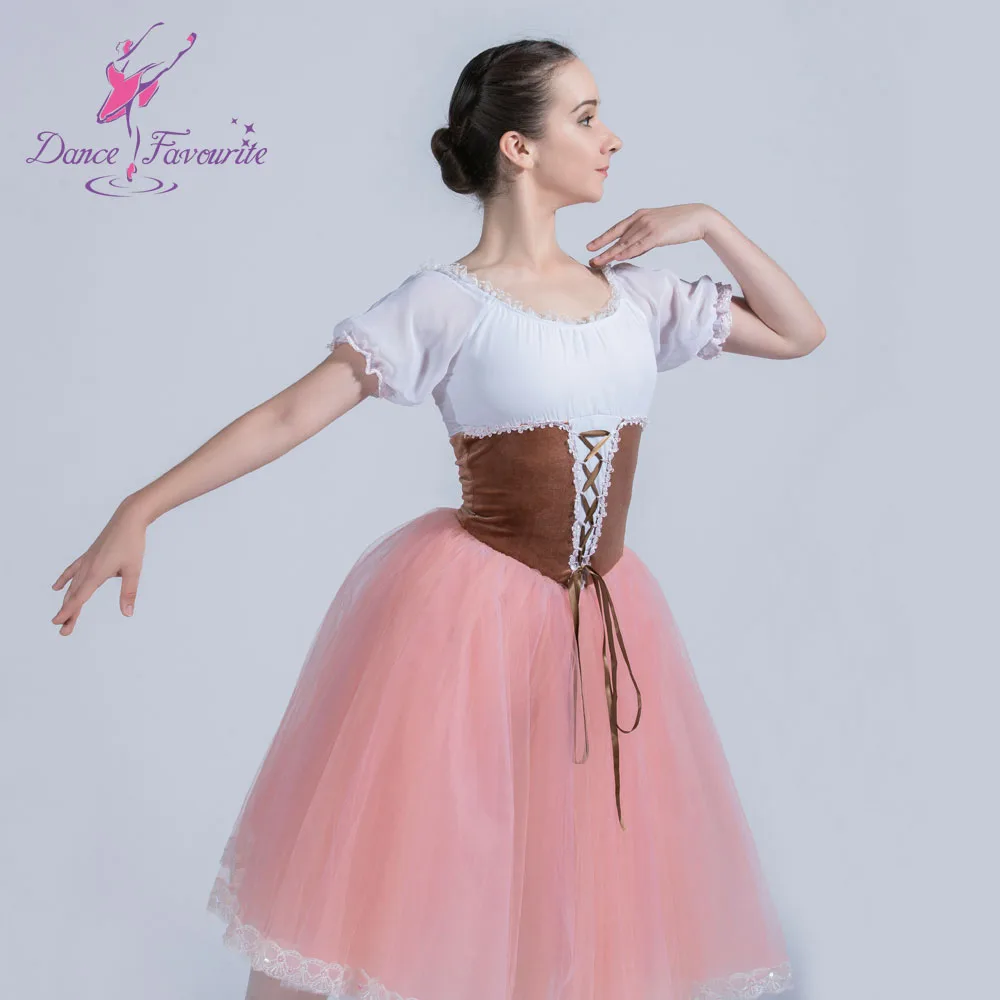 New Giselle Ballet Tutus Stage Performance Ballet Costumes Romantic Long Ballet Tutus