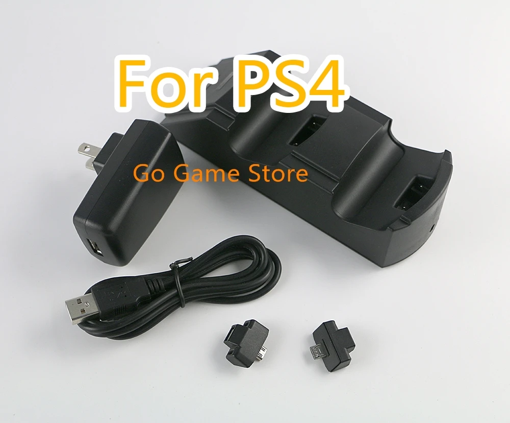 

1pc For PS4 with Charging Dock Station Multifunctional Gaming Movie Disks Storage Tower Dual Game Controller Stand