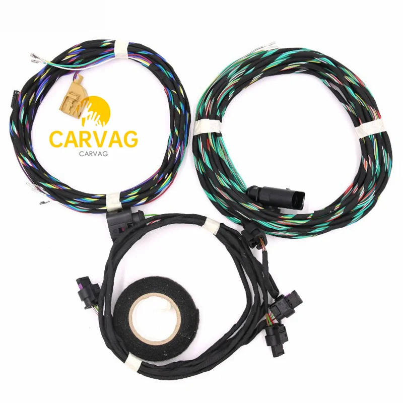 

FOR VW PASSAT B7 CC TIGUAN 5N PARKING FRONT 4K TO 8K PDC OPS INSTALL HARNESS CABLE WIRE KIT