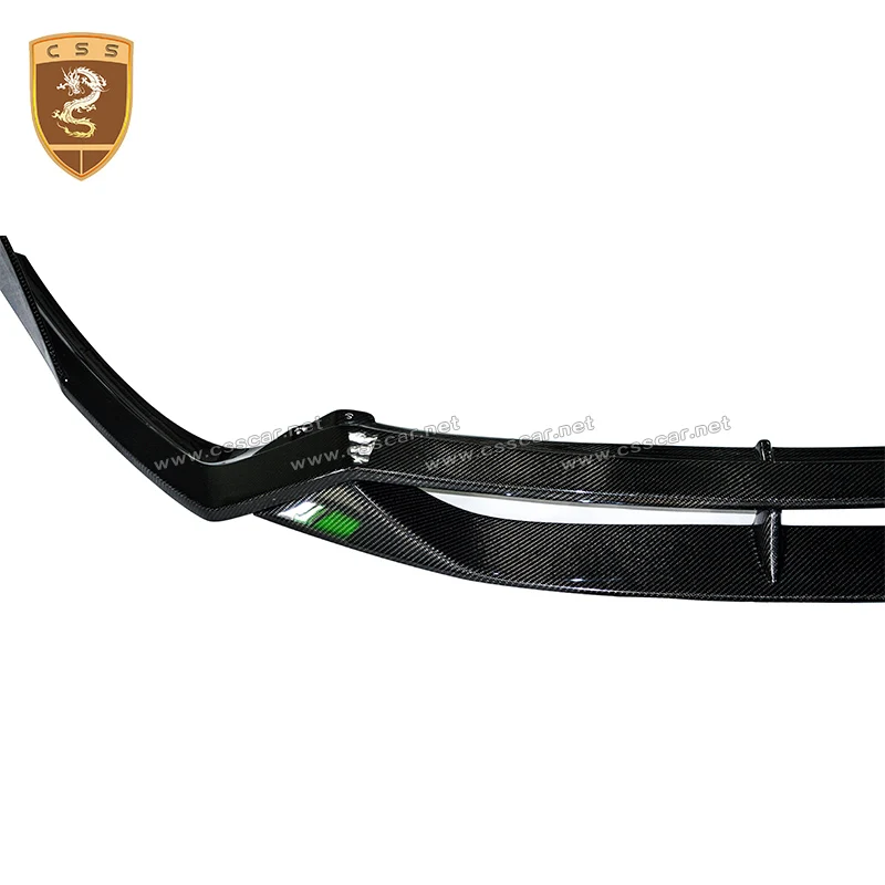 Full Carbon Fiber Front Bumper Lip Spoiler Case for Ferrari F12 Berlinetta D Style Head Chin Shovel Protector Car Styling