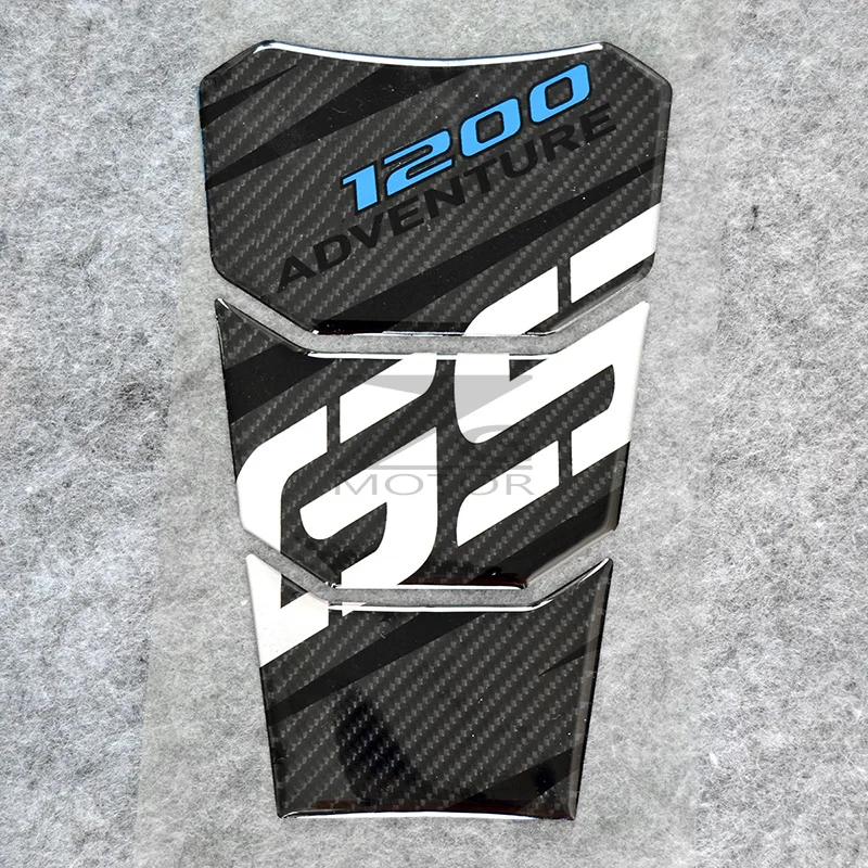 Carbon look Olio Combustibile Gas Rilievo del Carro Armato Della Decalcomania Della Protezione Sticker fit For BMW R1200GS R1200 Avventura