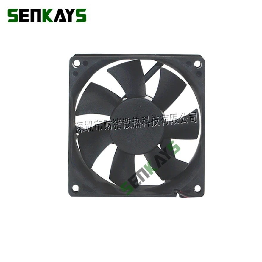 DC 8020 Fan 5V 12V 24V 80x80x20MM Oil Bearing Refrigerator fan Compressor Fan with 2pin