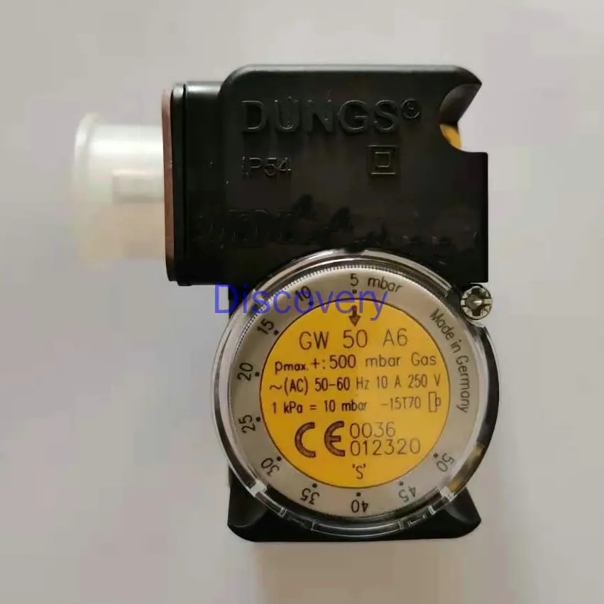 GW50A6 Pressure Switch DUNGS GW Gas Pressure Switch Combustion Machine Accessories