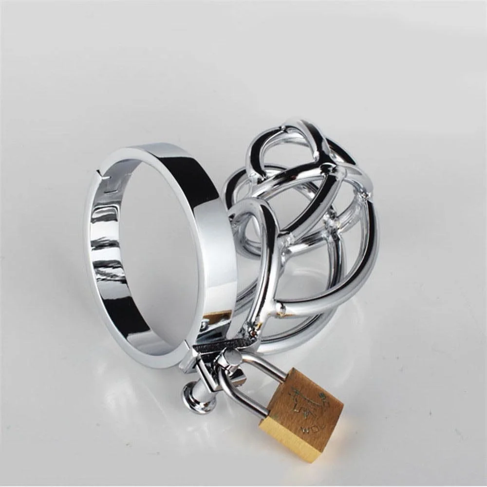 Male Chastity Lock Stainless Steels CB Chastity Device For Man Fetish BDSM Chastity Device Cock Cage Sex Toys for Men Gay