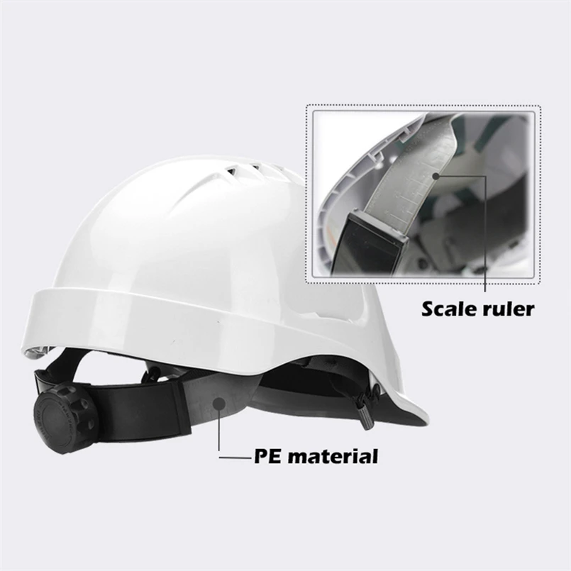 CK Tech.Customized Printing Available Construction Safety ABS Hard Cap Breathable Engineering Power Labor Protection Helmet