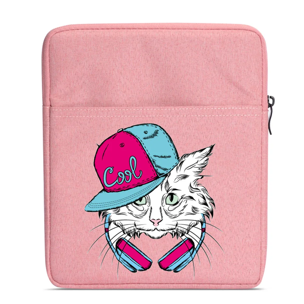 cute print liner Sleeves Bag Case For Kobo Libra H2O 7inch Ebook 7'' ereader cover Multi Pockets Bag Handbag Liner Pouch Funda