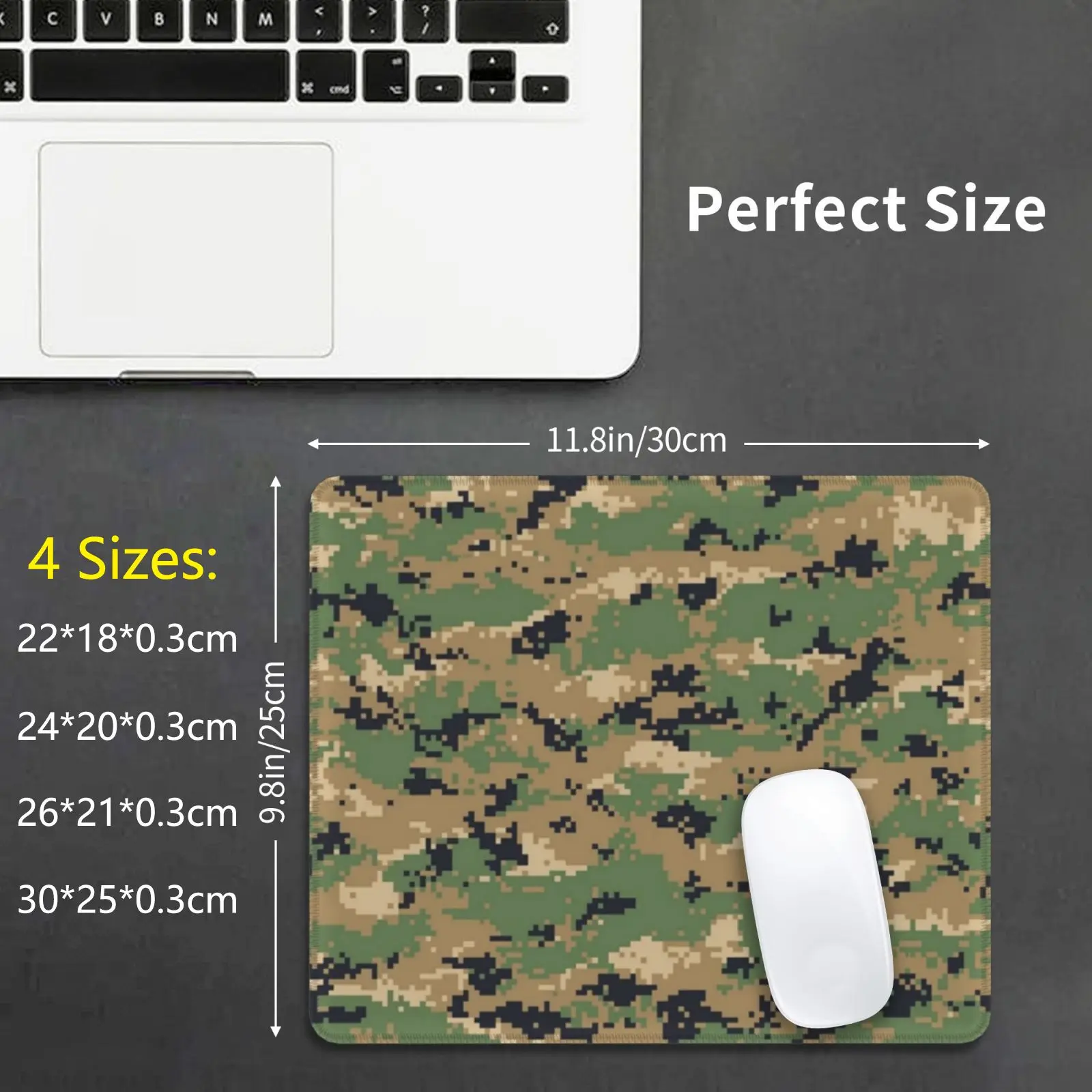 Marpat Style Digital Woodland Camouflage Phone Cases Mouse Pad 1617 Camouflage Camo Digital