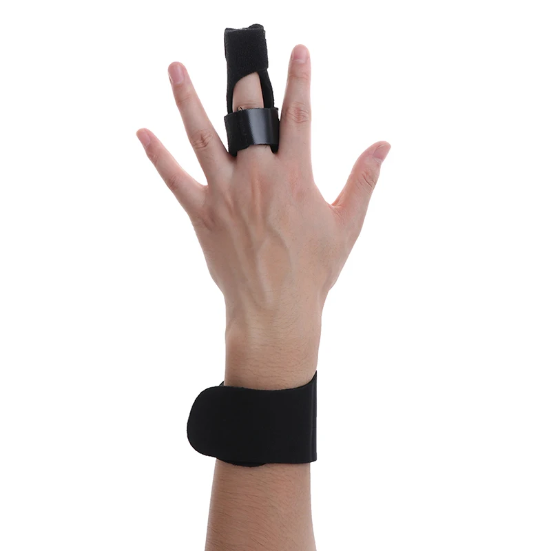 1pcs Adjustable Finger Corrector Splint Trigger Finger Splint Finger Popping Guard Clicking Stiffness For Treat Pain