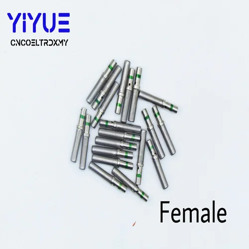 Imagen 2 del producto Juego de 20 terminales Deutsch DT, terminales de engarzado sólido de 14 AWG, Pin 0462-209-16141 0460-215-16141