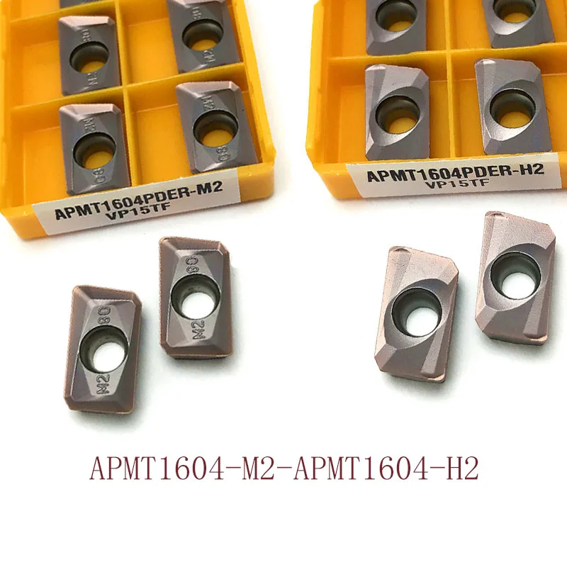 APMT1604 H2 M2 VP15TF UE6020 carbide inserts Turning tool APMT1135 M2 H2 VP15TF Face Mill Lathe Tools Milling cutter CNC tool