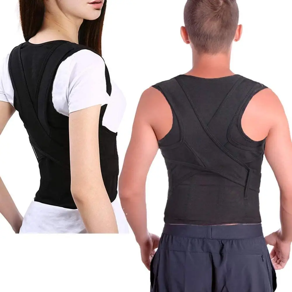 

Back posture corrector for men / women doctor adjustable clavicle back shoulder Lumbar support belt Posture corrector