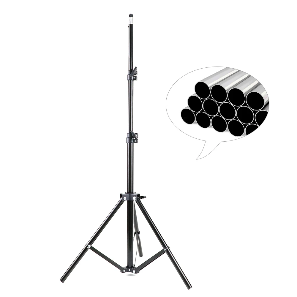 Lampu Cincin Swafoto LED Fotografi Ponsel Kamera Dapat Diredupkan 10 Inci Lampu Cincin 26CM dengan Tripod Penyangga untuk Video Makeup Studio Live