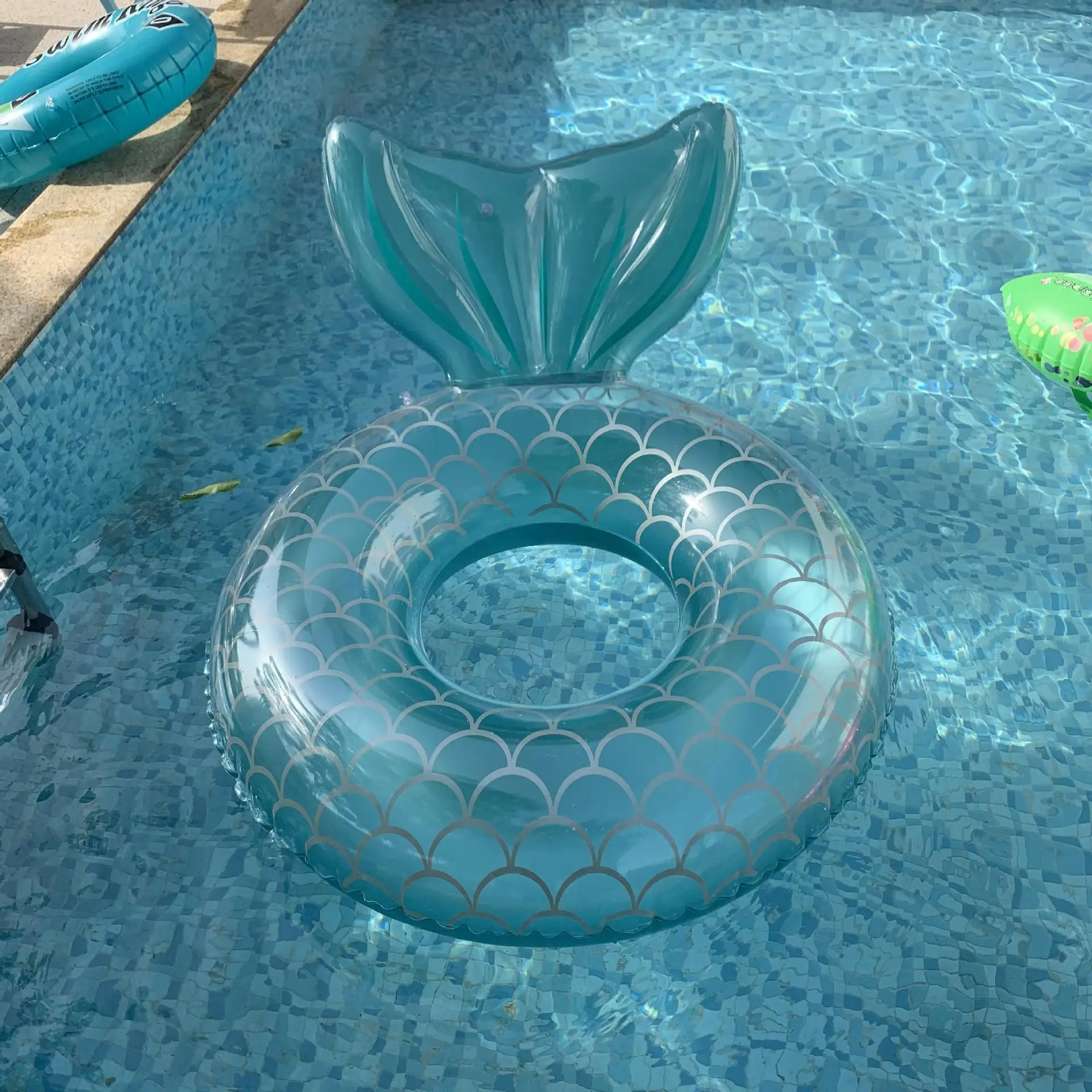 70/90/110 Bơm Hơi Nàng Tiên Cá Bơi Vòng Trẻ Em Người Lớn Bơi Vòng Tròn Viền Nổi Bể Bơi Đi Biển Đảng Nước Đồ Chơi Bể Bơi Piscina