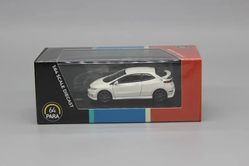 Para MODEL 1:64 HONDA Civic Type-R FN2 EURO Limited collection of die-cast alloy car model ornaments