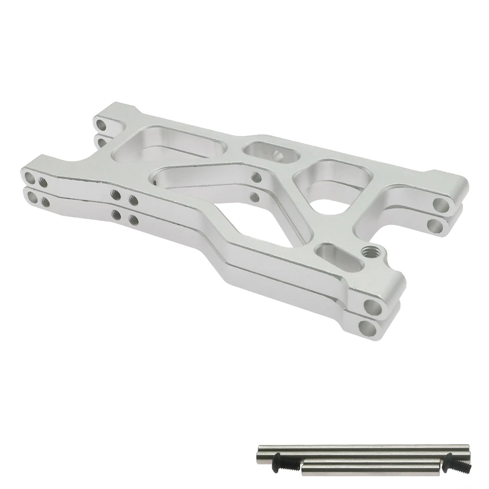 2pcs Machined Alloy Aluminum Front Lower Suspension Arm a-Arms For Rc Hobby Model Car 1-10 Vrx Octane Vetta Karoo Ftx Outlaw Upg