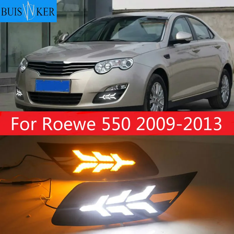 

2009~2013year for Roewe 550 daytime light car accessories LED DRL headlight for Roewe 550 fog light
