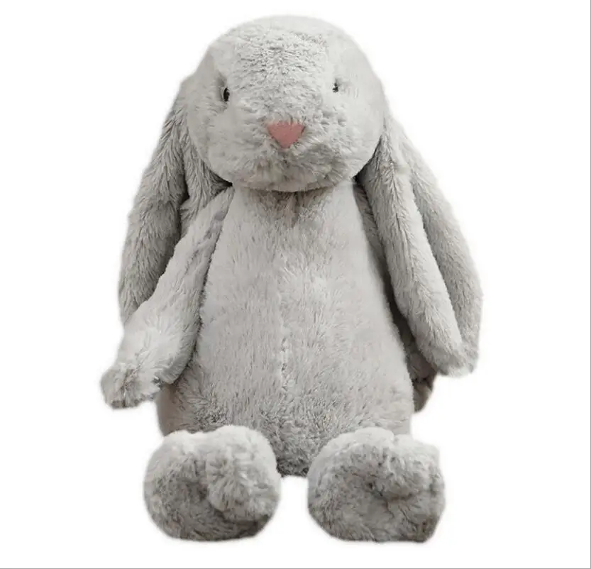 Personalized 30cm Bunny Plush Toy Baby Girl Big Sister Gift Soft Toy New Baby Gift Personalized Rabbit Flower Gift