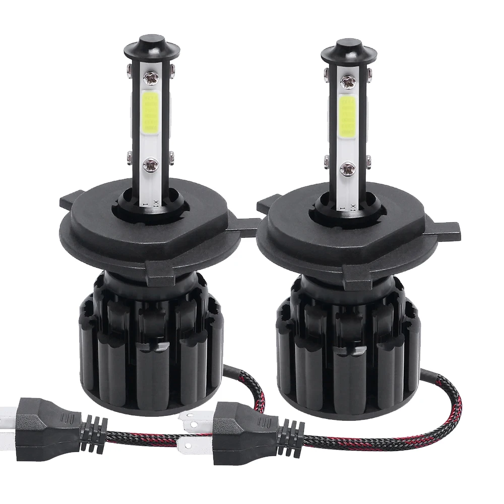 

2pcs 18000Lm 55W H4 Hi/Lo Beam H7 9005/HB3 9006/HB4 H11 H8 Auto Led Headlight 6000K White Car Lights 12V COB 4SMD