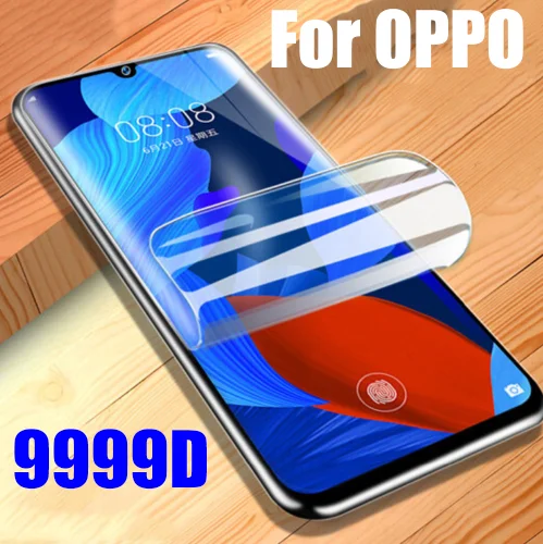 Гидрогелевая пленка HD для Oppo A1K A5 A9 2020 A94 a93 a55 Realme C3 C11 C12 C15 C21 6i, защитная пленка для экрана