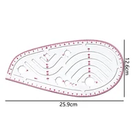 4pcs Set Tailor Measuring Ruler Kit DIY Tailor Patterns Sewing Drawing Quilting Tools Clothing Patchwork Cutting Curve Craft 4