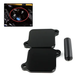 Fit For Suzuki GSXR600 GSX-R750 GSX-R1000 GSXR 1000 GSX-S1000 GSX-S1000F Motorcycle Smog Block Off Plates Covers CNC Aluminum