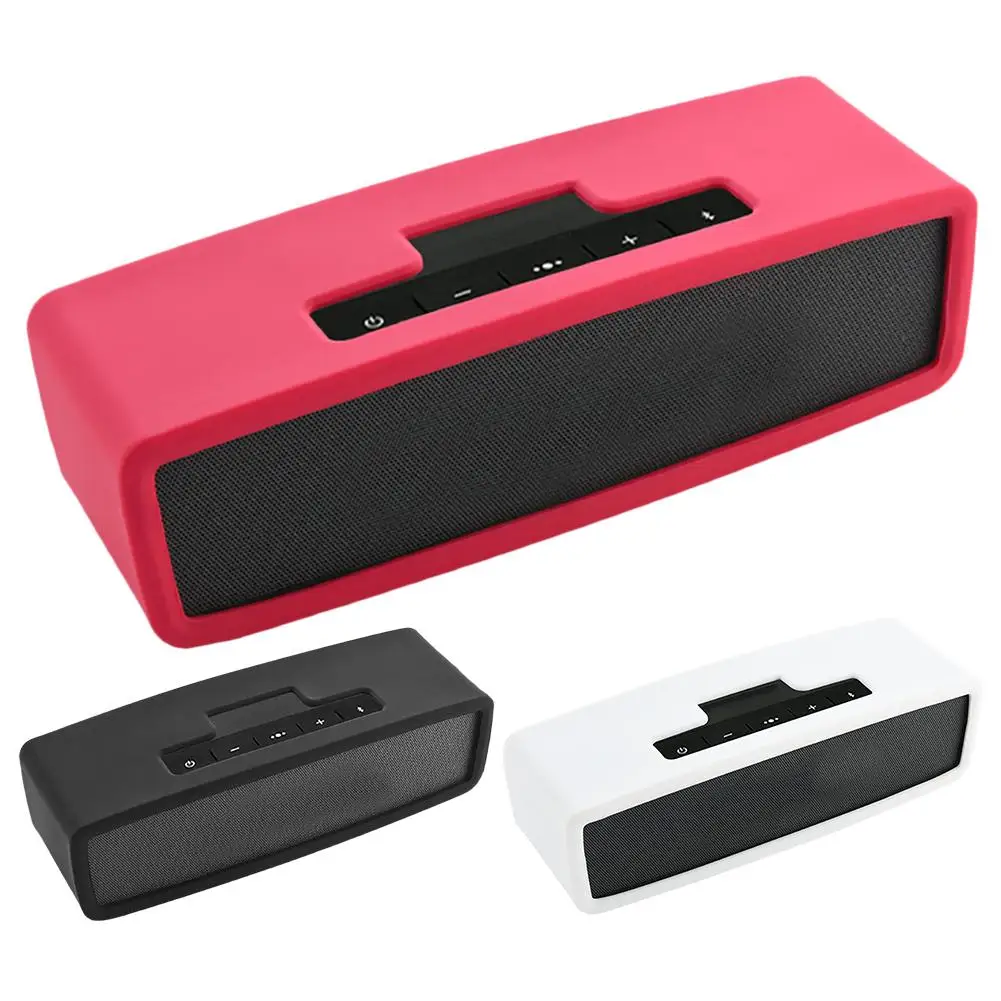 Bluetooth Speaker Case Protective Cover Portable Shockproof Anti-fall Silicone Case For Mini 1/2 Bluetooth Audio Travel Box