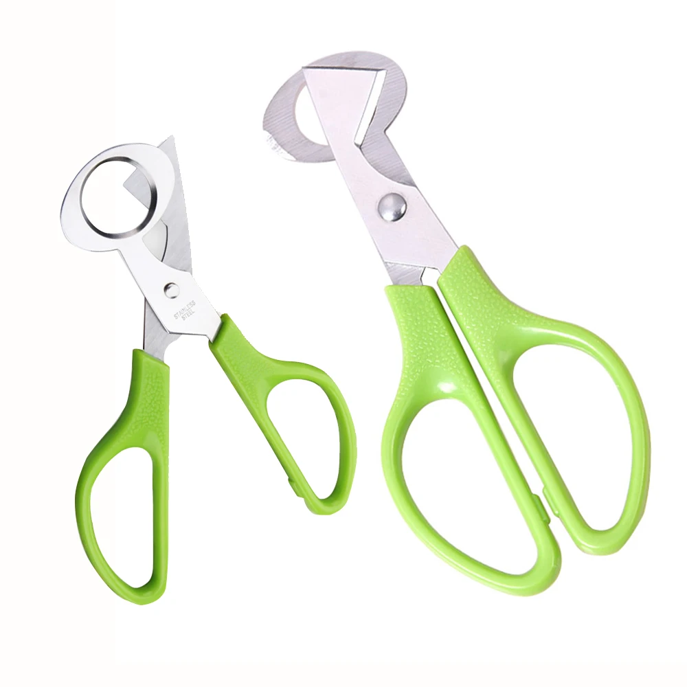 1 Pc Edelstahl Wachtelei Schere Cutter Opener Wachtel Vogel Ei Clipper Küche Werkzeuge Cracker Klinge Langlebig Zigarre Schneider – Detail 6