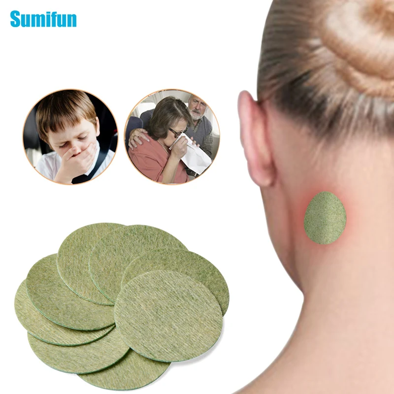 

4pcs/box Carsickness Effective Dizzy Airsickness Anti Motion Sickness Patch Relief Seasickness Plaster Anti-Nausea C1766