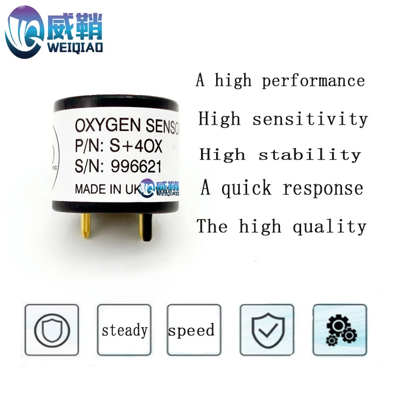 The DDS oxygen cell S+4OX oxygen sensor is an alternative to the