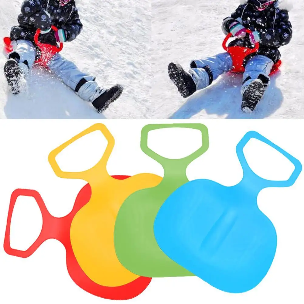 Verdicken Kid Erwachsene Schnee Schlitten Ski Board Sitzen Auf Schlitten Slider Gras spielen Sand Gras Bord Leichte Schnee Schlitten Sport werkzeuge