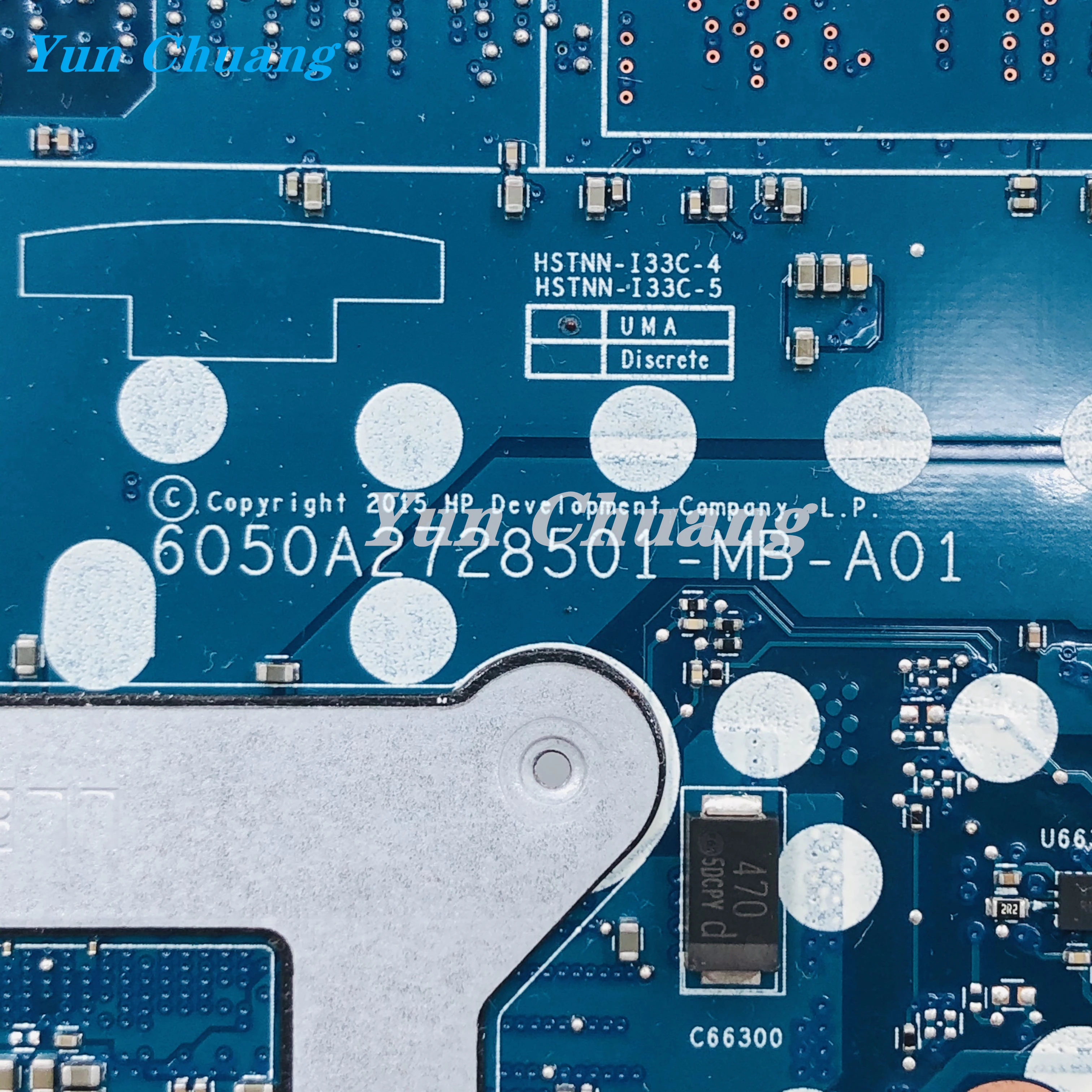 Imagem -05 - Placa-mãe do Portátil para hp Elitebook 6050a2822301-mb-a01 Cpu Ddr4 Uma Mainboard 826808001 Core i3 i5 i7 6050a2822301-mb-a01