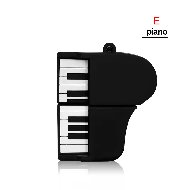 Microphone/Piano/Guitar/Cello/Musical Note/Organ Usb Flash Drive 2.0 Pen Drive Mini Flash Disk 32gb Pendrive U Disk Memory Stick