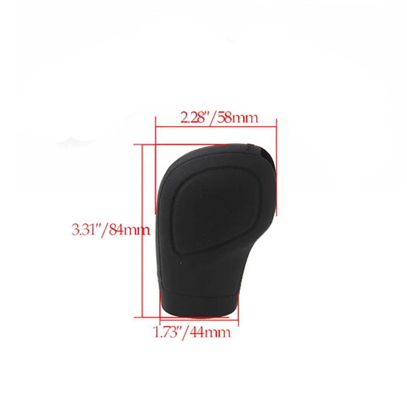 Car Gear Shift Knob Cover Multicolor Silicone Anti Slip Protective Cover Case Automobile Interior Decorative Accessories