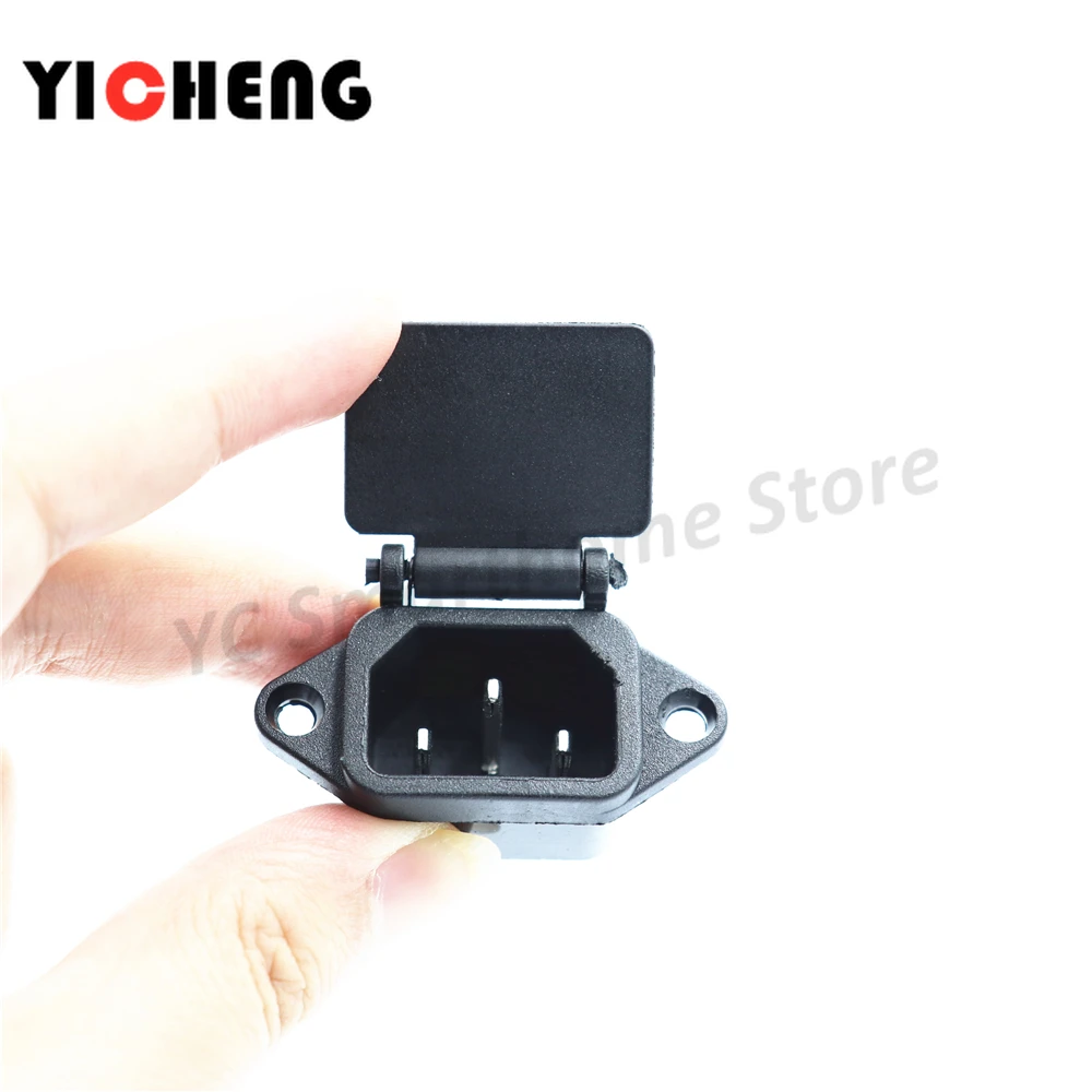 2Pcs Power outlet/plugs AC power sockets 2 holes/3 holes all copper  Industrial or residential or general use wall outlet