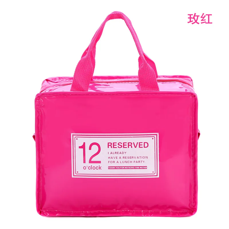 Bolsas térmicas portátiles para el almuerzo para mujeres y niños, bolsa térmica con aislamiento, contenedor de comida para Picnic, bolsa de almuerzo