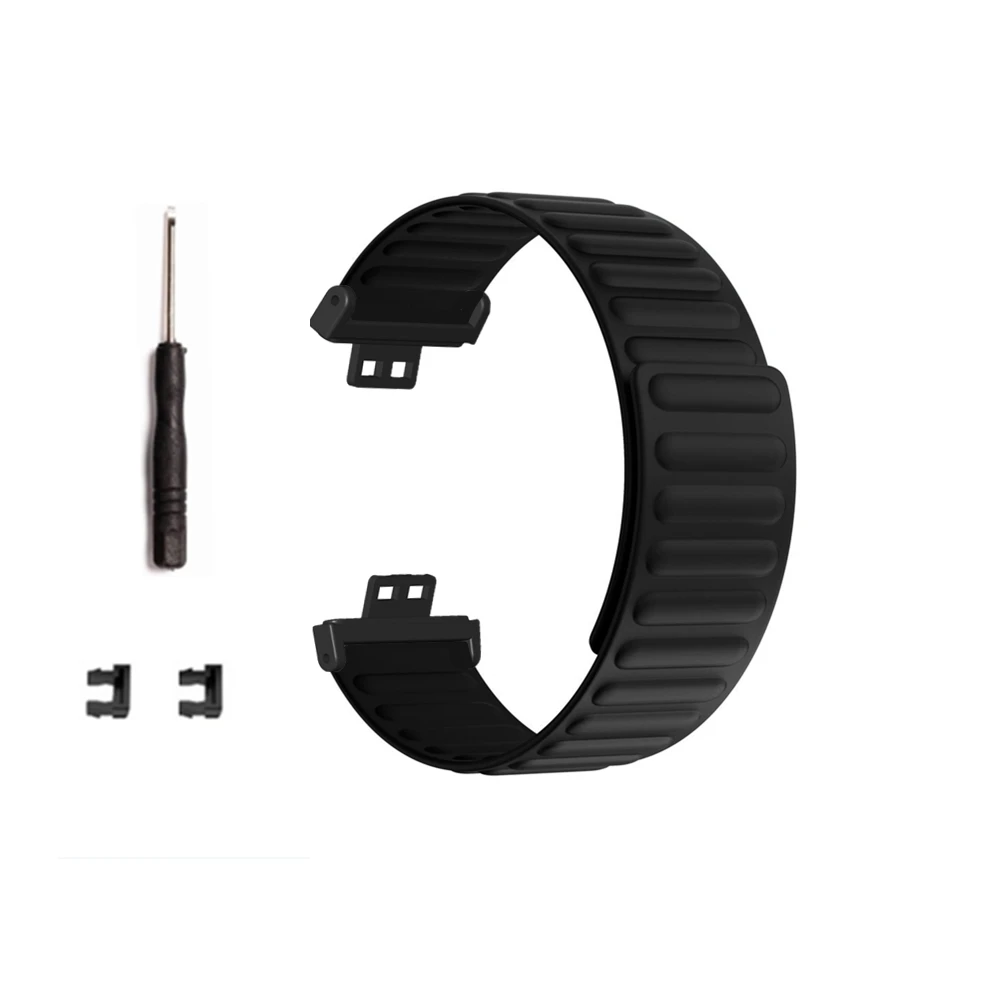 Đôi Dẻo Silicone Từ Vòng Tay Cho Đồng Hồ Huawei Watch Phù Hợp Với Từ Dây Đeo Đồng Hồ Cho Đồng Hồ Huawei Watch Phù Hợp Với Từ Dây Correa
