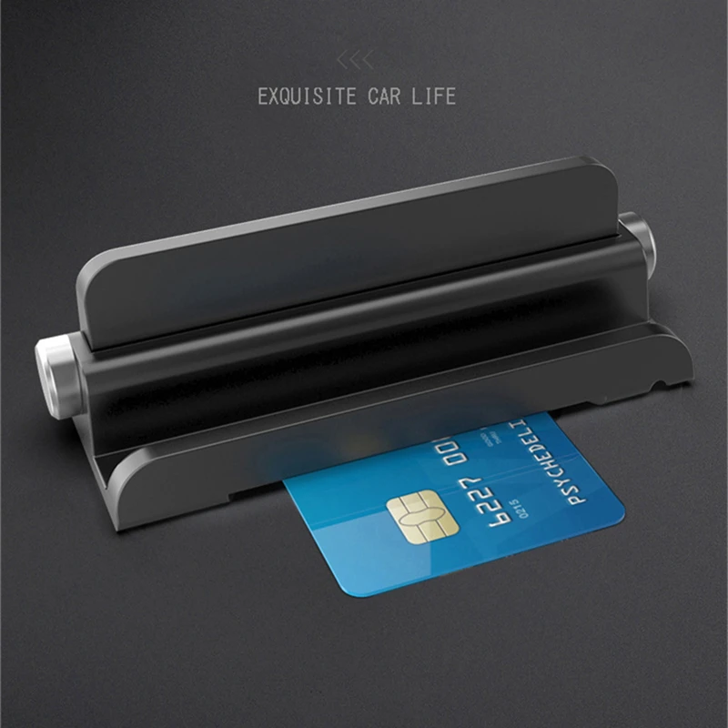 2022 New Car Temporary Parking Stop Card Sticker Auto Luminous Phone Number Card Slot Plate Car Phone Stand Holder Mount Support