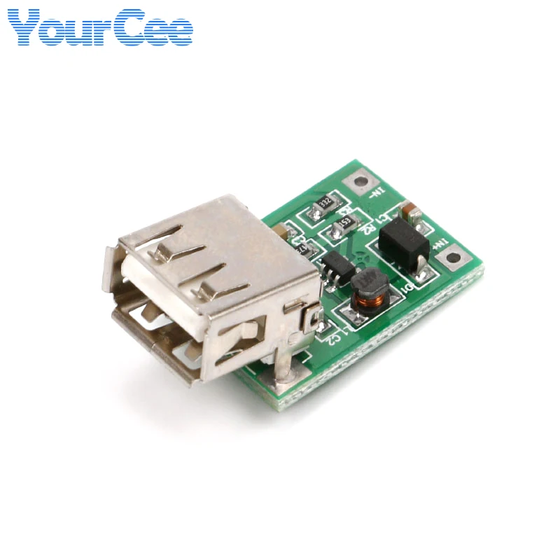 5pcs/2pcs Mini DC-DC Boost Converter 0.9V ~ 5V to 5V 600MA USB Output charger Step Up Power Module