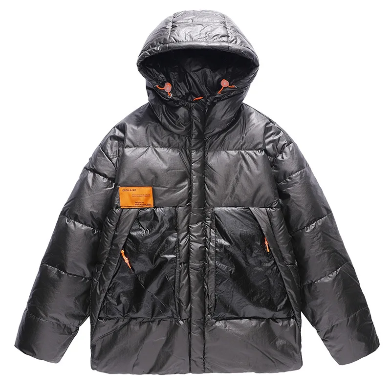 2022 Winter New Men's Hooded Down Jacket Jacket Youth Loose Casual Warm Down Jacketfor Men Style Casaco Masculino Men's Coat